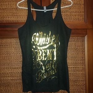 🍀NWOT - Bridal Shirt - Whiskey Bent and Veil Bound